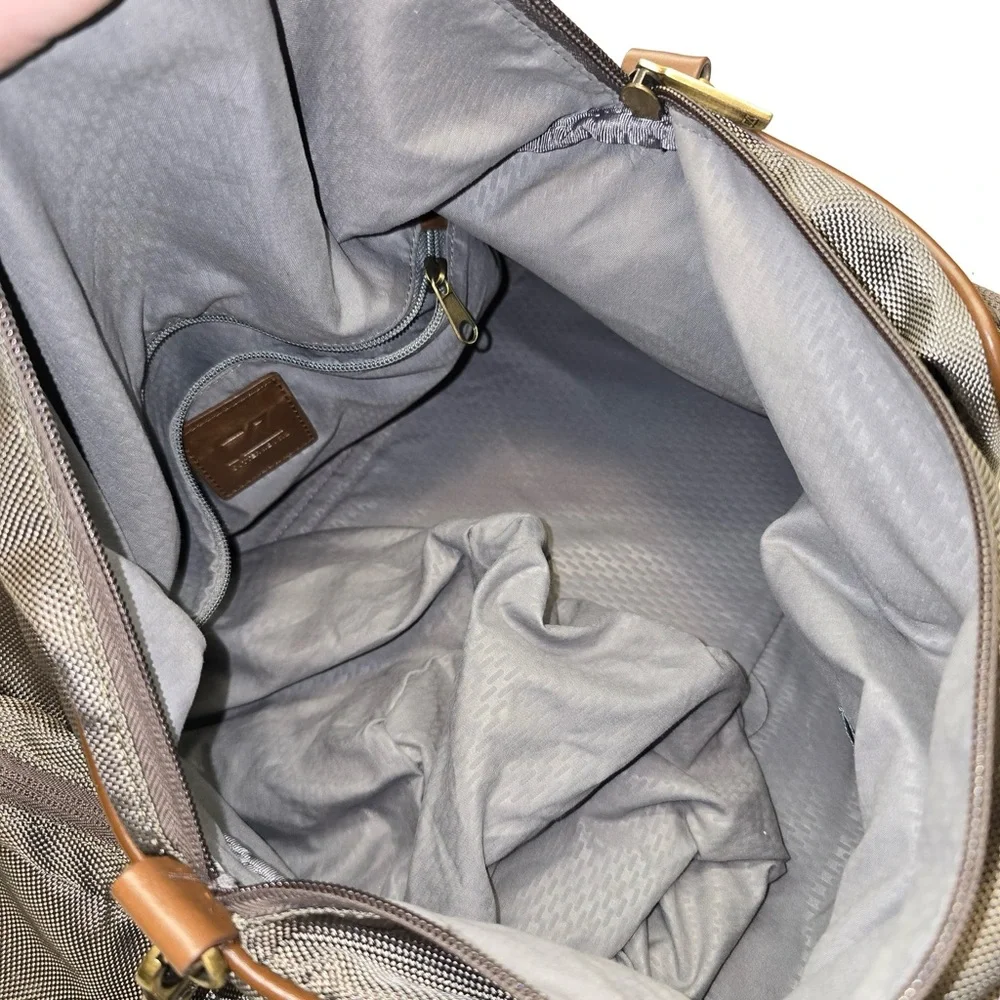 Cutter & Buck Bainbridge Traveler Leather Handle Duffel Bag 20”‎ Green